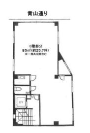 小林ビル 3階 間取り図