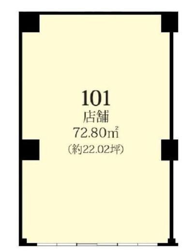 ノア芝大門 101 間取り図