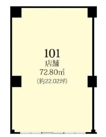 ノア芝大門 101 間取り図