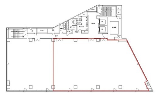 ONEST西五反田スクエア 4階1 間取り図