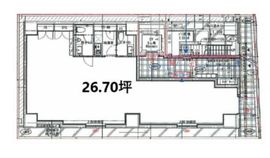 東京NSビル 6階 間取り図