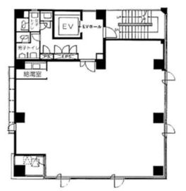 第二渡邊ビル 8階 間取り図