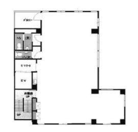 ウィング箱崎ビル 4階 間取り図