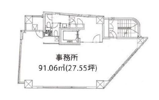B CityTower AZABU TOKYO 9階 間取り図
