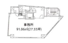 B CityTower AZABU TOKYO 9階 間取り図