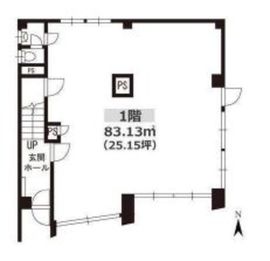 第二仙崎ビル 1階 間取り図