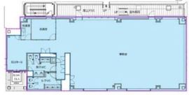 (仮称)千駄ヶ谷5丁目計画 1階 間取り図