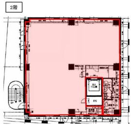 BXIビル 2階 間取り図