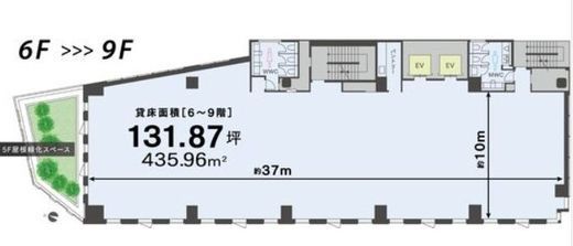 MIYAMASU TOWER 8階 間取り図