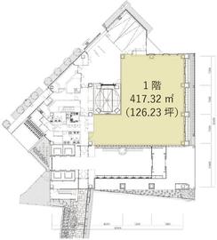 神保町北東急ビル 1階 間取り図