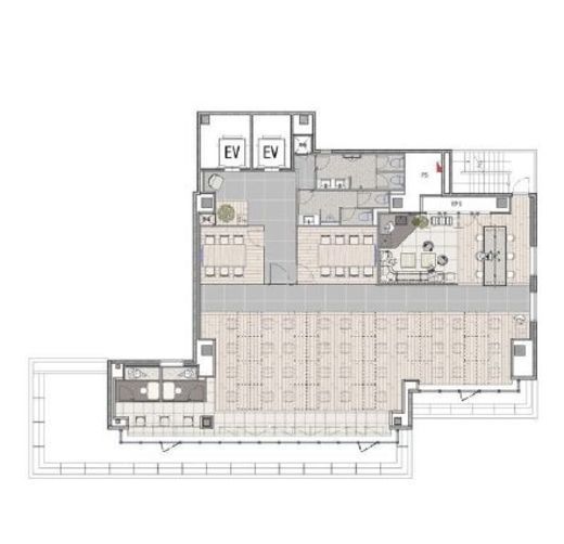 THE CROSS 神田 6階 間取り図