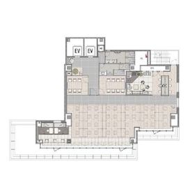THE CROSS 神田 6階 間取り図