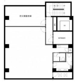 ウィンド水天宮ビル 9階 間取り図