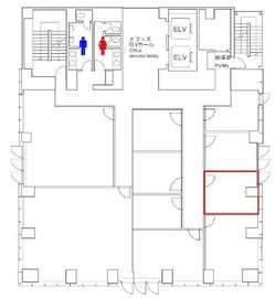 日総第22ビル 4階A 間取り図