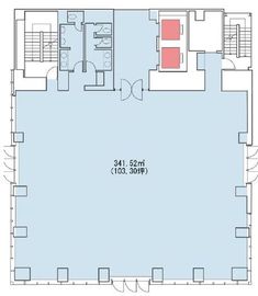 日総第22ビル 6階 間取り図