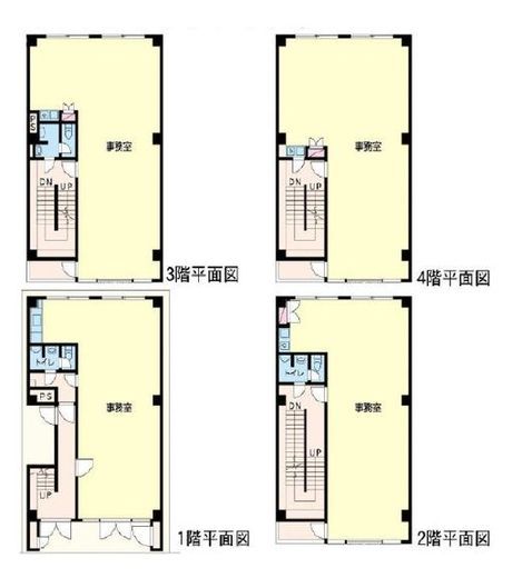 松浦ビル(新日本橋) 一棟 間取り図