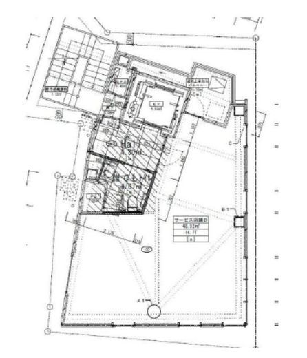 外苑いちょうの杜 8階 間取り図