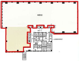 市ヶ谷スクエアビル 4階 間取り図