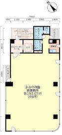 日本橋・浜町ビル 9階 間取り図