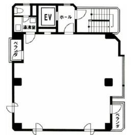 ロリエ市ヶ谷ビル 2階 間取り図