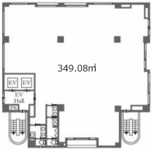 ヒキタカ木場ビル 5階 間取り図
