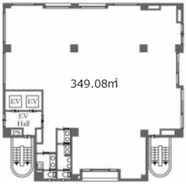 ヒキタカ木場ビル 5階 間取り図