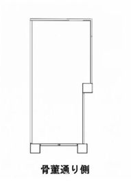 倉澤ビル 1階B 間取り図