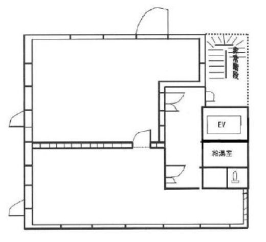 日祥ビル 2階 間取り図