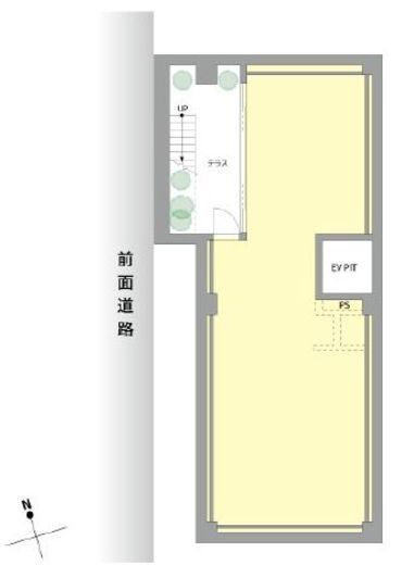 ヒルズ渋谷 B1階 間取り図