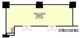 KYOBASHI EDOGRAND（京橋エドグラン） 2階202 間取り図
