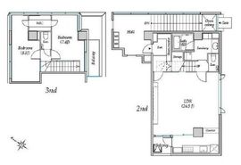 SHVETS RESIDENCEⅡ C 間取り図