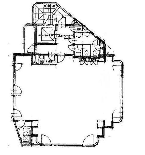 アケボノ大鉄ビル 6階 間取り図