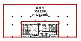 東陽MKビル 8階 間取り図