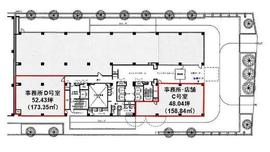 東陽MKビル 1C階 間取り図