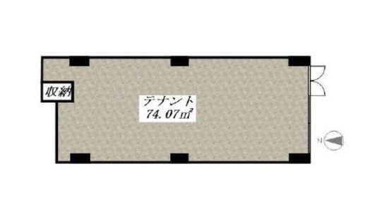 GRAN EBISU B1階H 間取り図