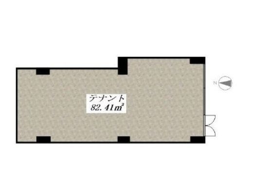 GRAN EBISU B1階I 間取り図