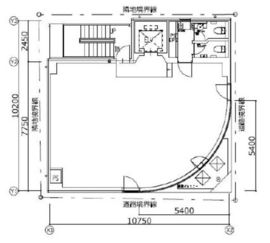 KHビル(銀座) 1階 間取り図