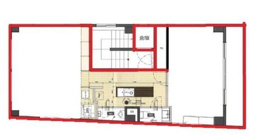 ウィンド渋谷ビル 4階 間取り図