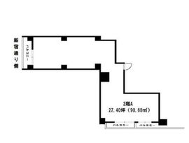 パークフロント新宿 2階A 間取り図