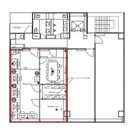 デニス赤坂ビル 603-604 間取り図