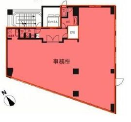 北参道サンイーストテラス 3階 間取り図