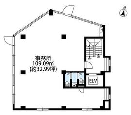 第一太田ビル 2階 間取り図
