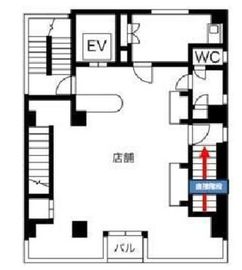 オリオンビル(仲御徒町) 2階 間取り図