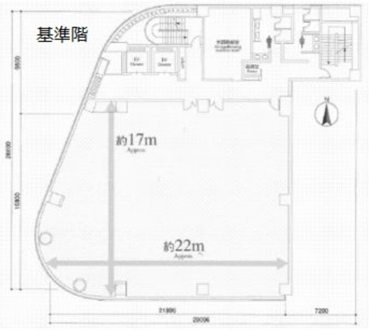 住友不動産池袋西口ビル 6階 間取り図