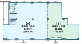 Daiwa西新宿ビル 1階B 間取り図