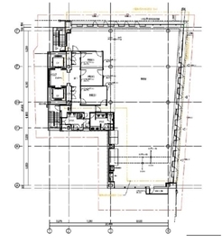 (仮称)築地PREX 5階 間取り図