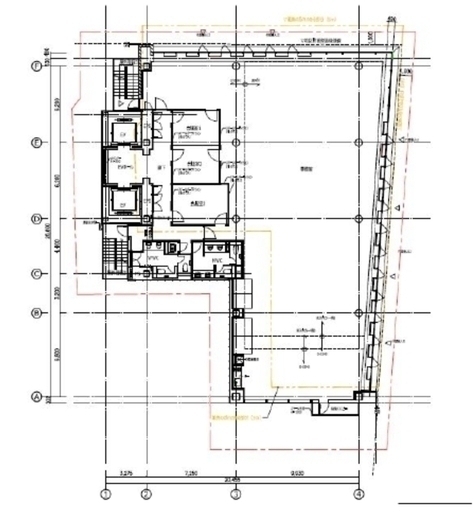 (仮称)築地PREX 3階 間取り図