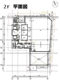(仮称)築地PREX 2階 間取り図