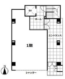 彩風館ビル 1階 間取り図