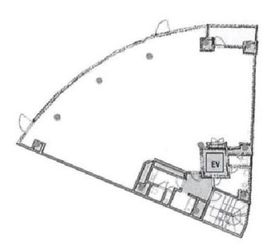 銀座富士屋ビル 9階 間取り図